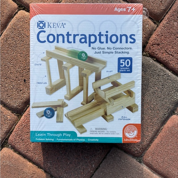 Mindware | Toys | Brand New Keva Contraptions Wooden Plank Set Natural ...